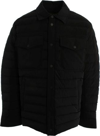 Moose Knuckles Lennox Shirt Jacket - Heren - Winterjassen - Zwart - XL - Nylon - Jassen
