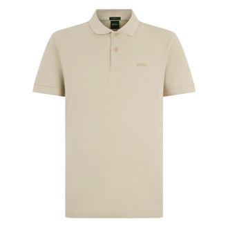 HUGO BOSS Tops, Heren, Beige, 3Xl, Katoen, Polo Pio