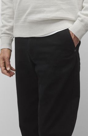 Reigning Champ Grounds Standard Straight Leg Cotton Canvas Work Pants in Black at Nordstrom, Size 34