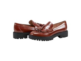 Marc Fisher Mlozzie Womens Flat Shoes Medium Brown Leather : 7.5 M