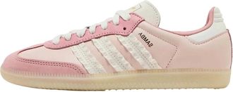 adidas Sport Shoes, female, Pink, Size: 10 2/3 US Samba Ruffle Stripes