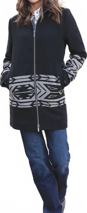 Cinch Womens Soft Long Length Jacket In Black