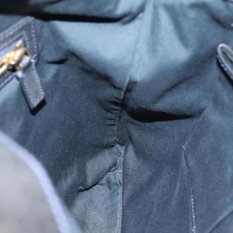 Celine Pre-owned Shoulder Bags, female, Gray, Size: ONE SIZE Pre-owned Canvas Shoulder Bag