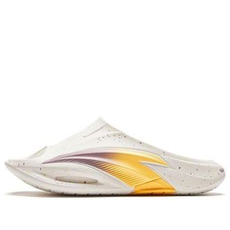 Anta x WASSUP Nitrogen Slippers White yellow Purple 912411801-3
