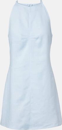 Asceno Antigua linen minidress