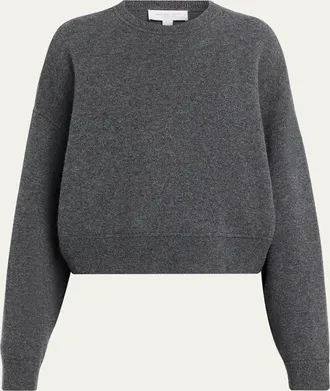 Michael Kors Drop Shoulder Cashmere-Blend Sweatshirt