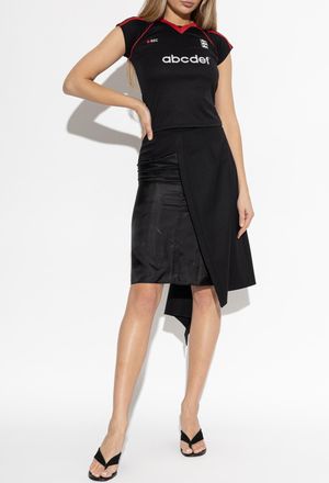 VETEMENTS T-shirt With Print, Womens, Black