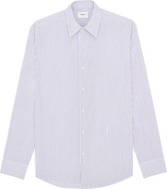 Saint Laurent Hombre, Camisas, Blanco, Talla: M