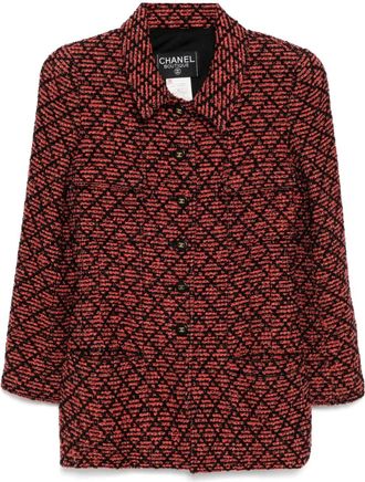 Chanel Giacca monopetto 1995 - Rosso