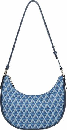 Lancaster Zipped Hobo Bag Ikon IT in Bleu at Nordstrom