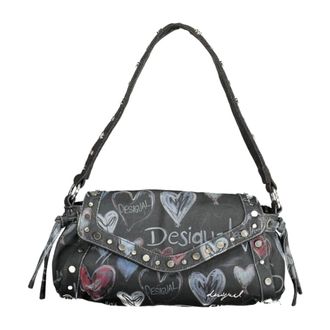 Desigual Shoulder Bags, female, Black, Size: ONE SIZE Stacatto Bag