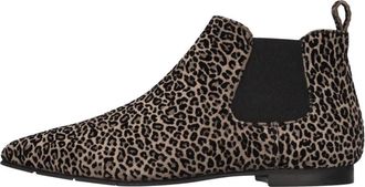 Poesie Veneziane Df 41 Flockleopardato - Dames - Chelseaboots - Veelkleurig - 35 1/2 EU - Leer - Schoenen