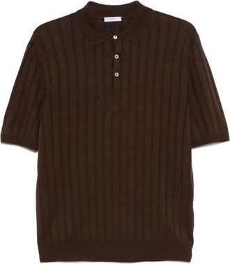 Boglioli Polo in maglia - Marrone