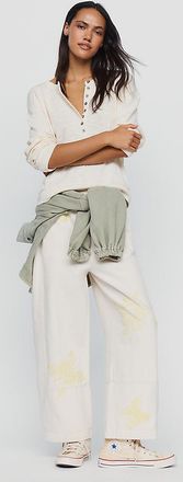 Anthropologie Pilcro Izzie Relaxed Pull-On Barrel Jeans