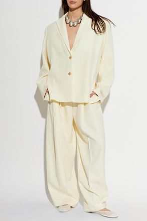 Jacquemus D-Hom Trousers, Womens, Yellow