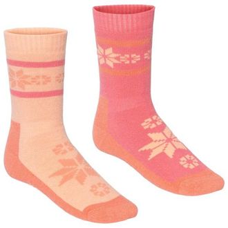 Kari Traa Rusa Sock 2-Pack Wintersocken f&uuml;r Damen | rosa