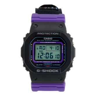 Casio G-Shock Square Black Purple DW-5600THS-1