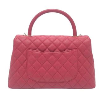 Chanel Pre-owned Matelasse Handtas - Dames - Pre-owned - Rood - Maat: ONE Size Leer