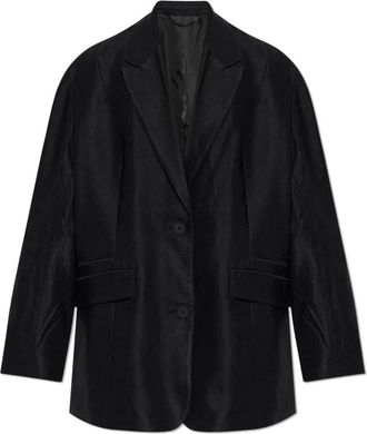 AllSaints Charley Blazer - Dames - Blazers - Zwart - M - Polyester - Jassen