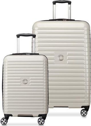 DELSEY Paris Cruise 3.0 Hardside Expandable (22/28) 2 Piece Spinner Luggage Set in Glossy Ivory at Nordstrom