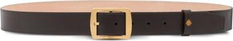 Bally Glen buckle leather belt - Brown