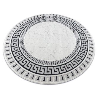 RugsX RugsX Allure Rug in White | Size: 200 cm diameter