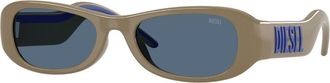 Diesel DL3020U 205680 Mens Sunglasses Grey Size 52