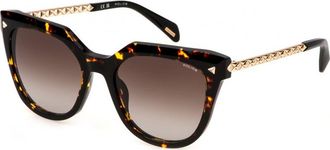 Police Womens SPLN63 53 530779 Sunglasses - Brown - One Size