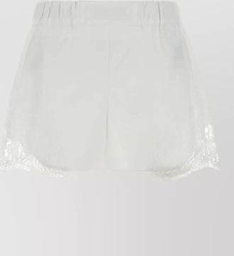 Versace cotton tailored shorts