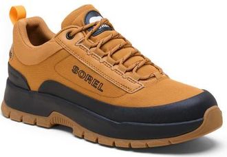 Sorel Outing NW Low Waterproof Sneaker in Canyon Gold/Black at Nordstrom, Size 11.5