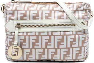 Fendi Pre-owned Cross Body Bags, female, Brown, Size: ONE SIZE Pre-owned Patterned Shoulder Bag