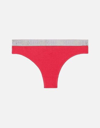 Diesel Womens Ufpn-Allies Brief, Hot Pink - Red - Size: 12