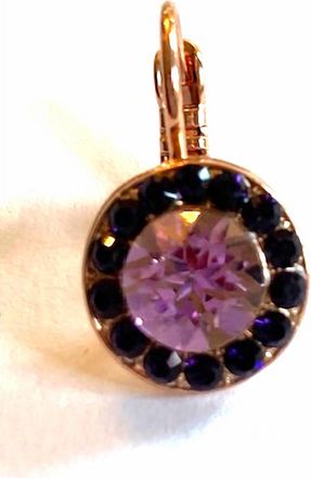 Mariana Womens Wildberry Earrings In Lavender