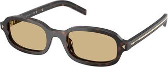 Prada PR D06S Zonnebril - Dames - Zonnebrillen - Bruin - 50 MM - Accessoires