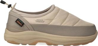 Suicoke Pepper-mod-ev Slip-On Sneakers - Heren - Schoenen - Beige - Maat: 41 EU Synthetisch