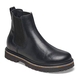 Birkenstock Womens Highwood Slip On Chukka Boots In Black