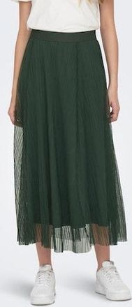 Only Maxirock ONLY ONLLAVINA SKIRT JRS, Damen, Gr. XL (42), duffel bag, Jersey, Obermaterial: 100% Polyester, unifarben, wadenlang, R&ouml;cke Maxirock, Polyest