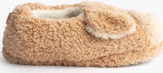 Totes Womens Totes Toasties NOVELTY DOG Full Back Slippers Womens Dog - Brown - Size: 7/7.5/8