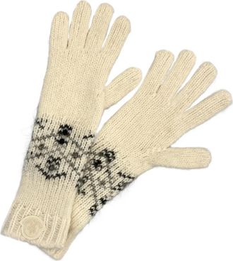 Moncler Guanti con cristalli - Toni neutri