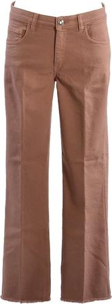 Fay Dames, Jeans, Roze, Maat: W28 Katoen