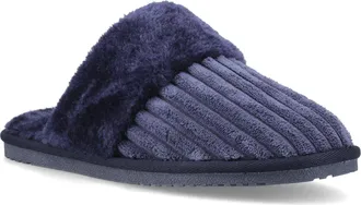 Hush Puppies Arianna Cord Polyester Dames Navy Slippers