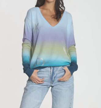 Label+Thread Bali Sunset Top In Sky Ombre