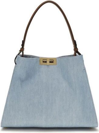 Fendi Way Shoulder Bag Blue