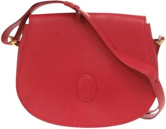 Cartier Pre-owned Cartier Must de Cartier Leather Shoulder Bag Ladies YJ9WNRBSQ3R58UGN