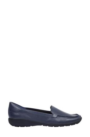 Easy Spirit Abide Loafer - Wide Width Available in Navy at Nordstrom, Size 9.5