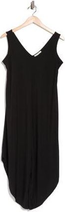 Tash And Sophie V-Neck Sleeveless Wide Leg Jumpsuit in Blk at Nordstrom Rack, Size X-Large
