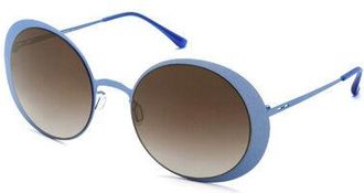 Italia Independent II 0217 022.CNG Womens Sunglasses Blue Size 53