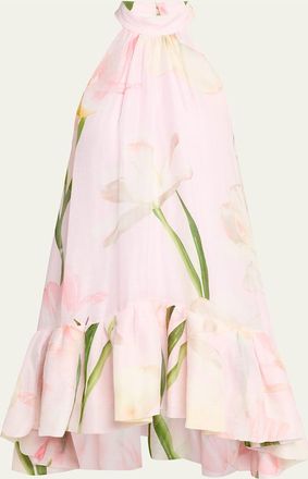 Cara Cara Arca Polka Dot Mini Dress