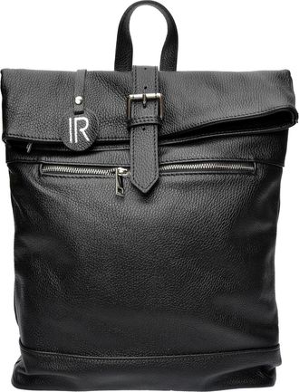 Isabella Rhea Zwart Rundleer Tas