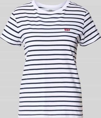 Levi's Regular Fit T-Shirt aus reiner Baumwolle in Marine, Gr&ouml;&szlig;e XS